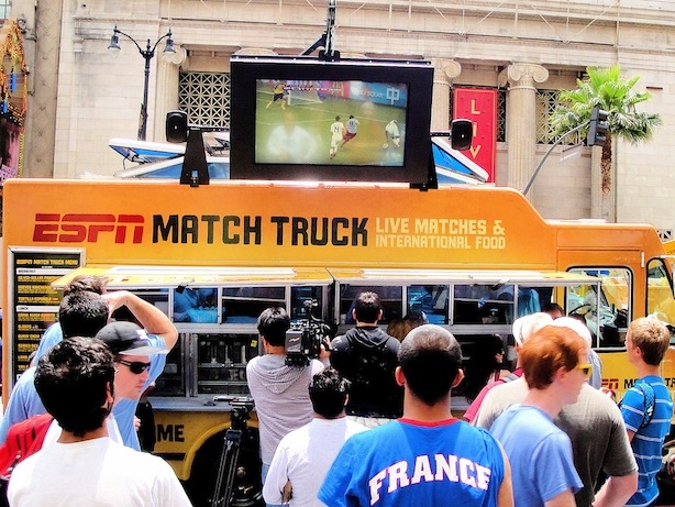 ESPN World Cup Experience Food Truck